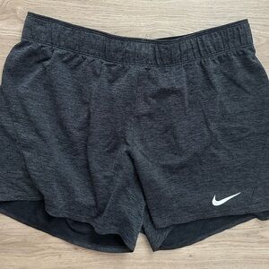 Nike Women's Dark Gray Athletic Shorts medium